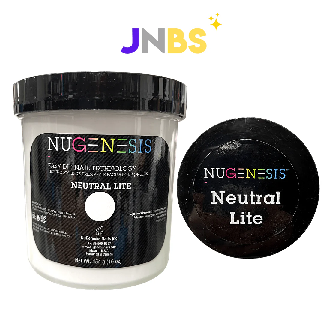 NUGENESIS Nail Dipping Color Powder 454g Neutral Lite 16oz