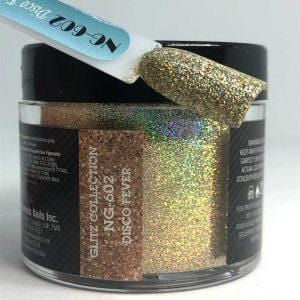NUGENESIS Nail Dipping Color Powder 43g NG 602 Disco Fever