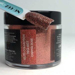 NUGENESIS Nail Dipping Color Powder 43g NG 607 Copper Rose
