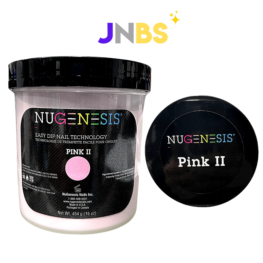 NUGENESIS Nail Dipping Color Powder 454g Pink II 16oz