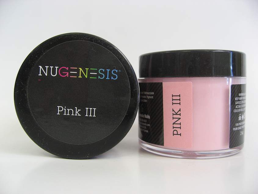 NUGENESIS Nail Dipping Color Powder Pink III - Image 2