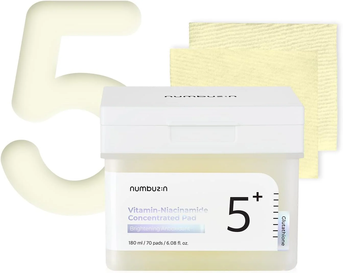 NUMBUZIN No.5 Vitamin-Niacinamide Concentrated Pad 180ml (70EA) - Image 2
