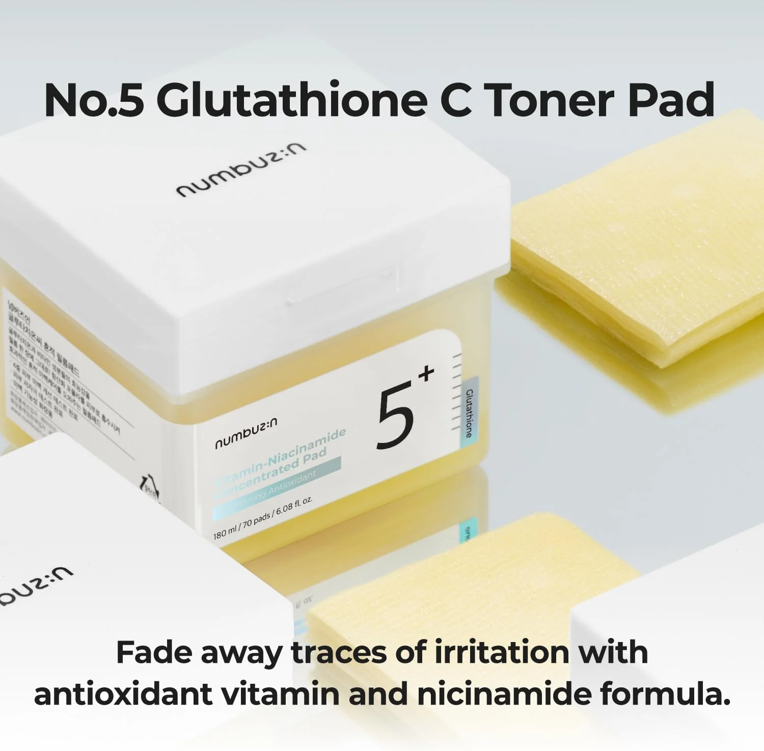 NUMBUZIN No.5 Vitamin-Niacinamide Concentrated Pad 180ml (70EA) - Image 3