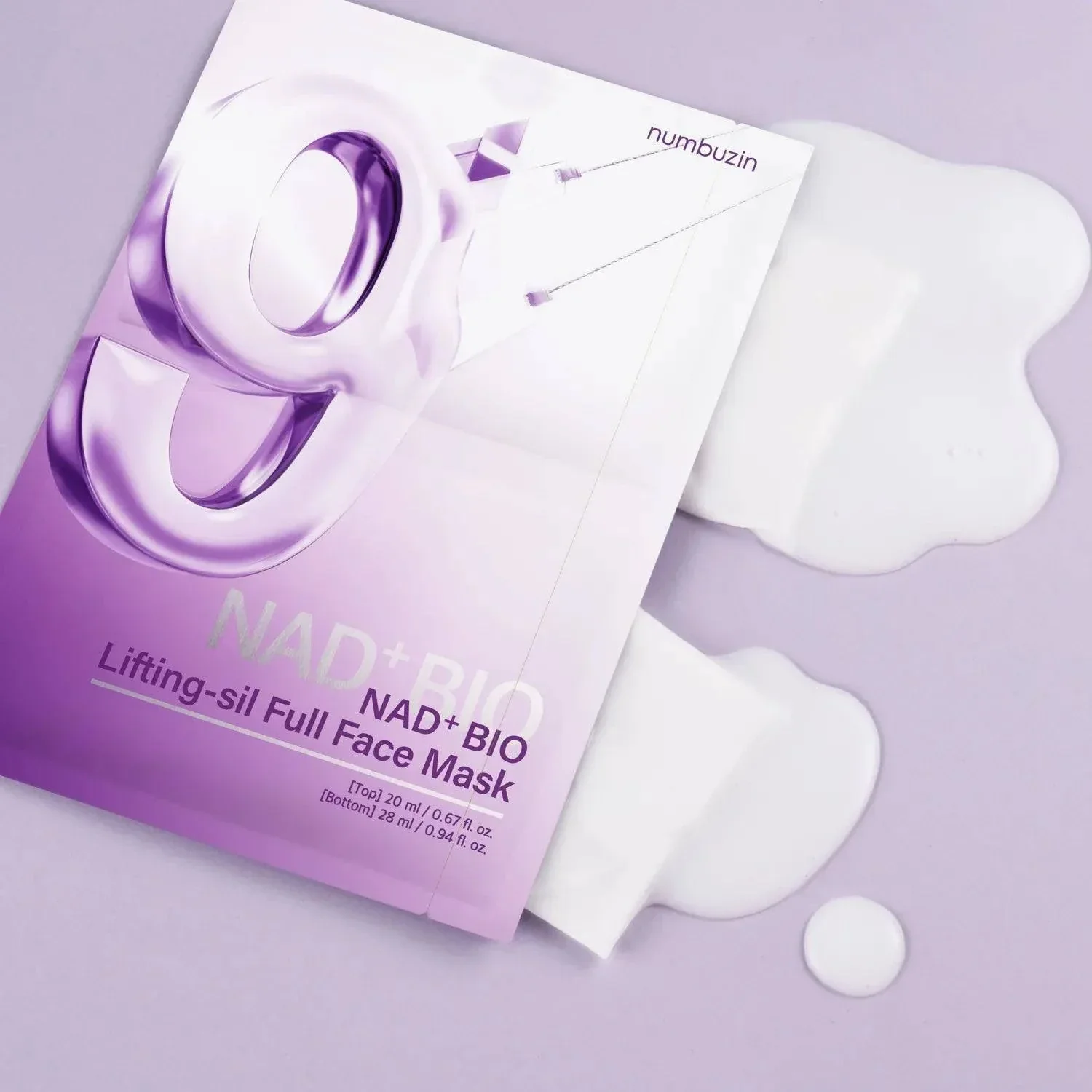NUMBUZIN No.9 Nad Bio Lifting Full Cover Facial Mask (20mL+28mL) - Image 2