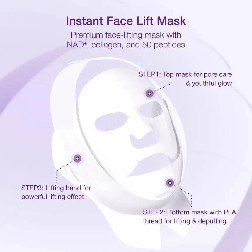 NUMBUZIN No.9 Nad Bio Lifting Full Cover Facial Mask (20mL+28mL) - Image 5