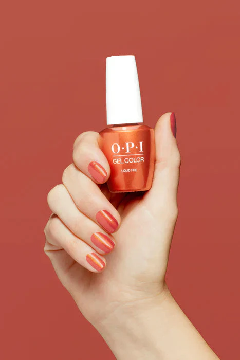 OPI Gel Color GC F020 Liquid Fire - Image 3