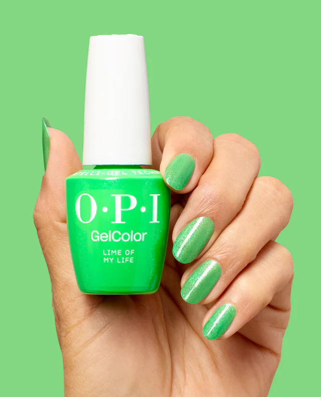 OPI Gel Color GC S078 Lime of My Life - Image 4