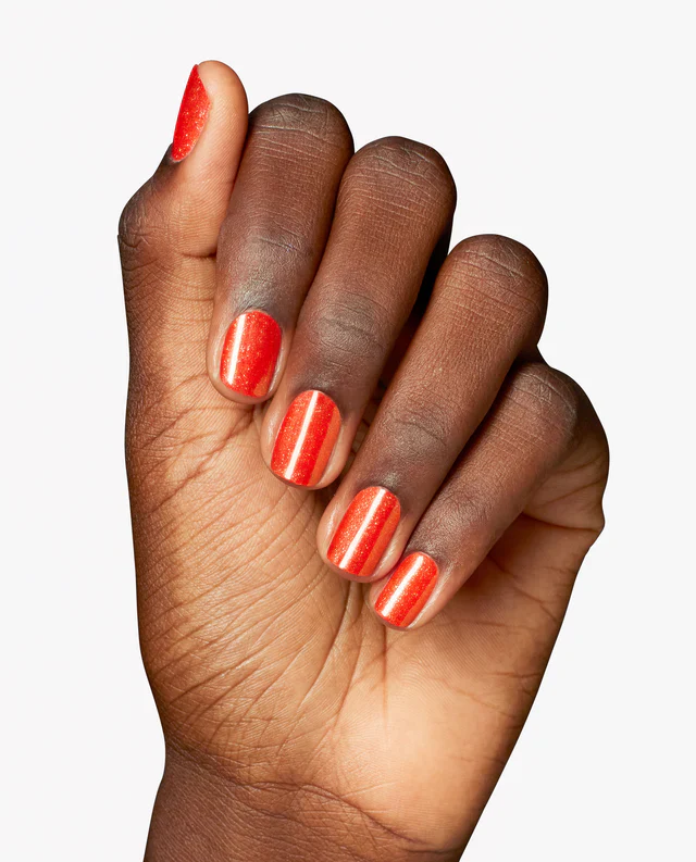 OPI Infinite Shine ISL202 Shock Em Orange - Image 2