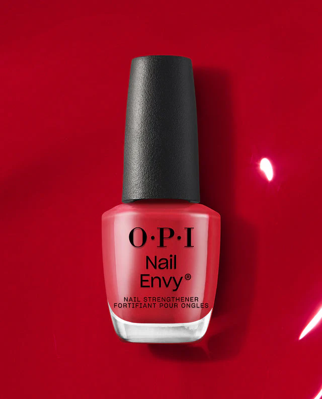 OPI Nail Envy Strength Big Apple Red (0.5 oz) New Look - Image 3