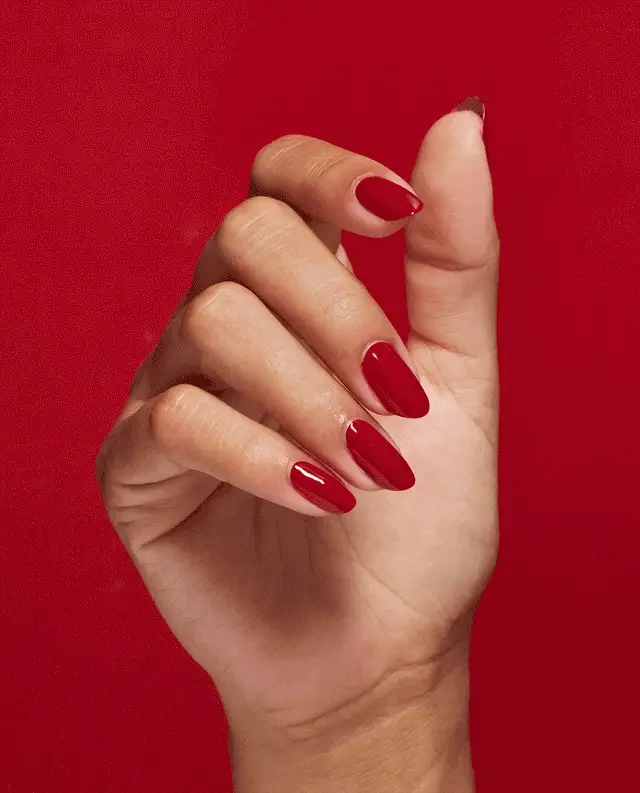 OPI Nail Envy Strength Big Apple Red (0.5 oz) New Look - Image 6