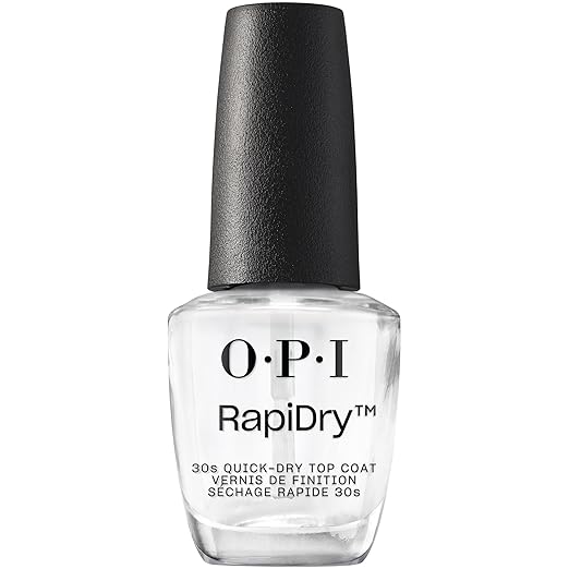 OPI Nail Lacquer RapiDry Top Coat 0.5oz - Image 2
