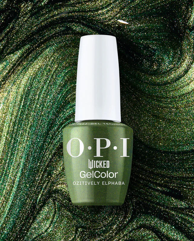 OPI x Wicked Gel Color GC HP R09 Ozitively Elphaba - Image 2