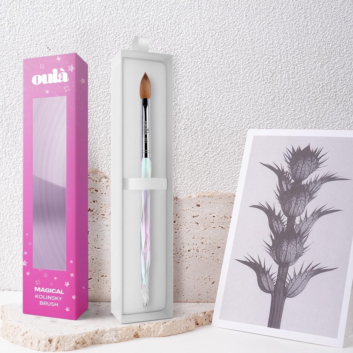 Oulà Acrylic Brush MAGICAL Crystal Handle - Image 6