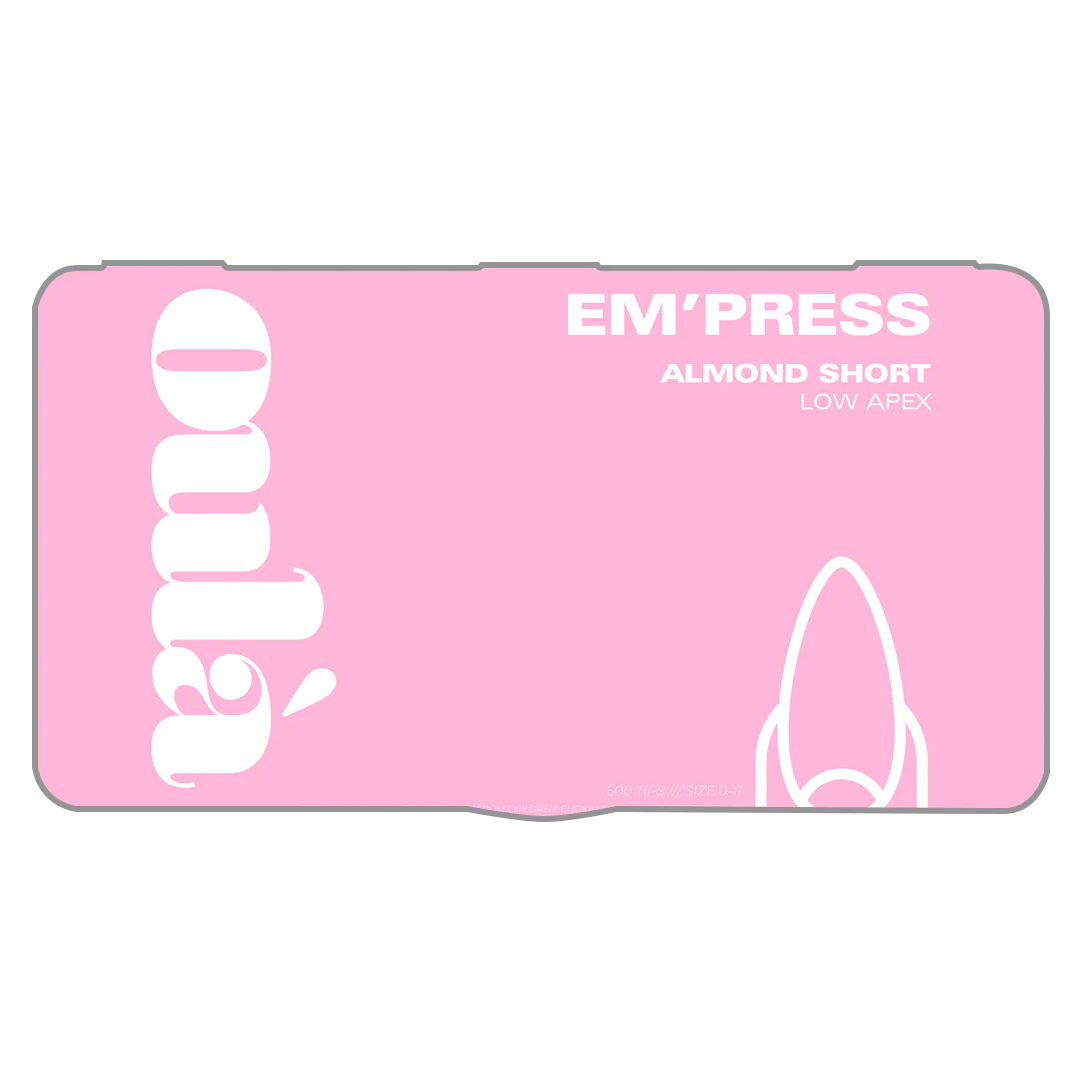 Oulà EM'PRESS Low Apex Almond (Box of 600 Tips)