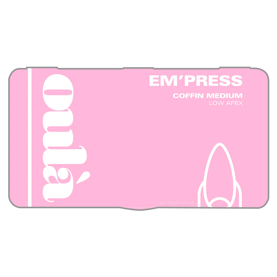 Oulà EM'PRESS Low Apex Coffin (Box of 600 Tips) - Image 2