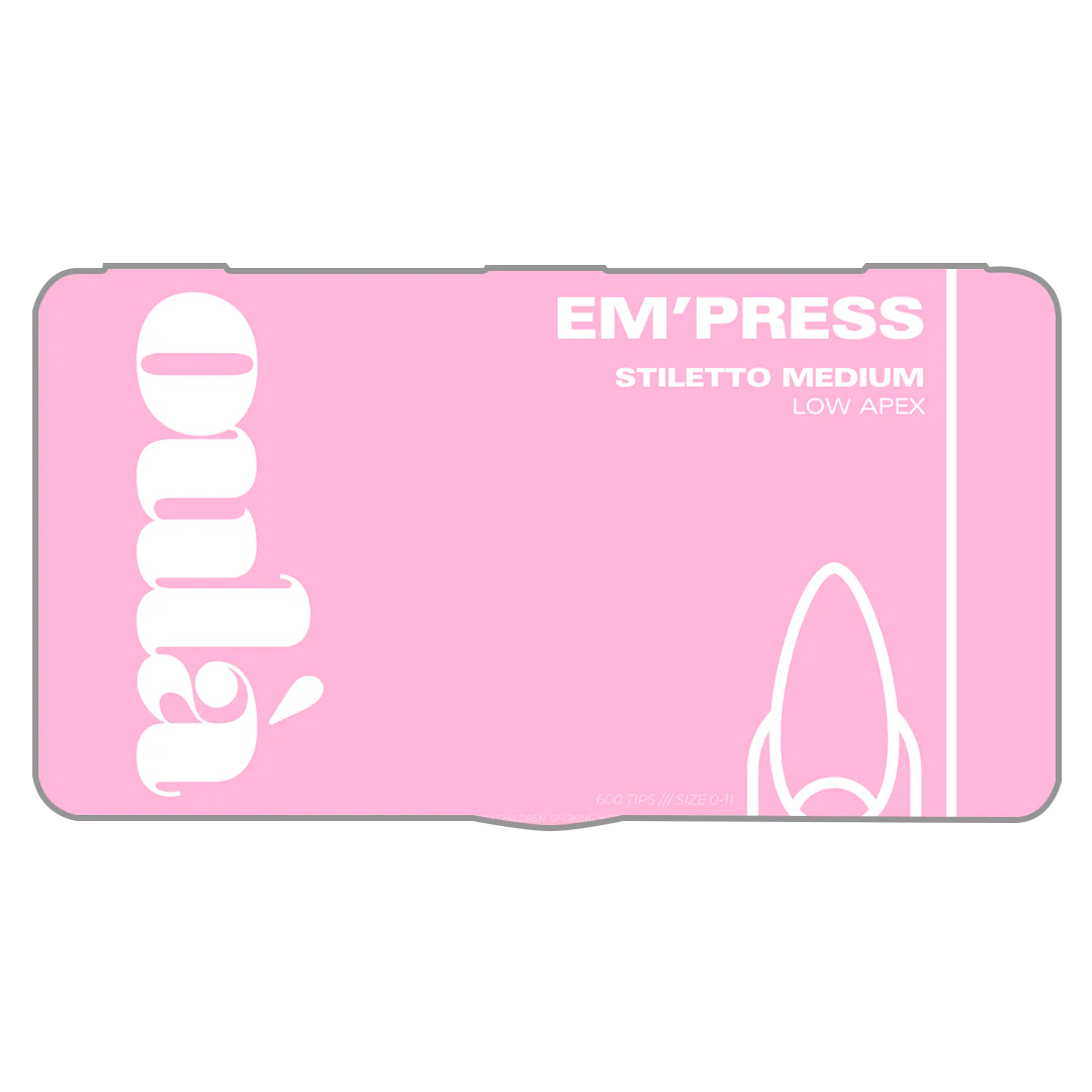 Oulà EM'PRESS Low Apex Stiletto (Box of 600 Tips) - Image 2
