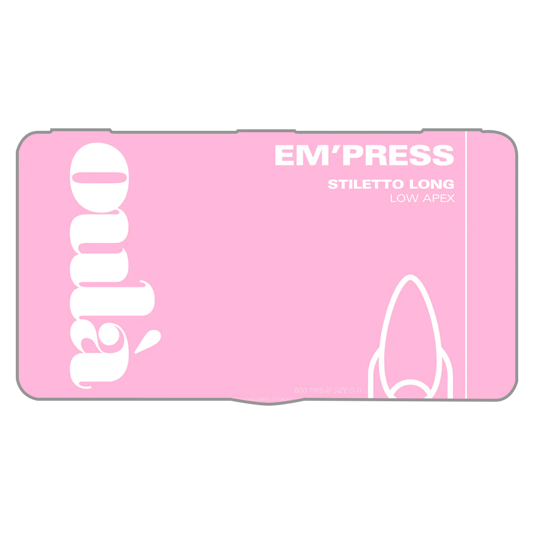 Oulà EM'PRESS Low Apex Stiletto (Box of 600 Tips) - Image 3