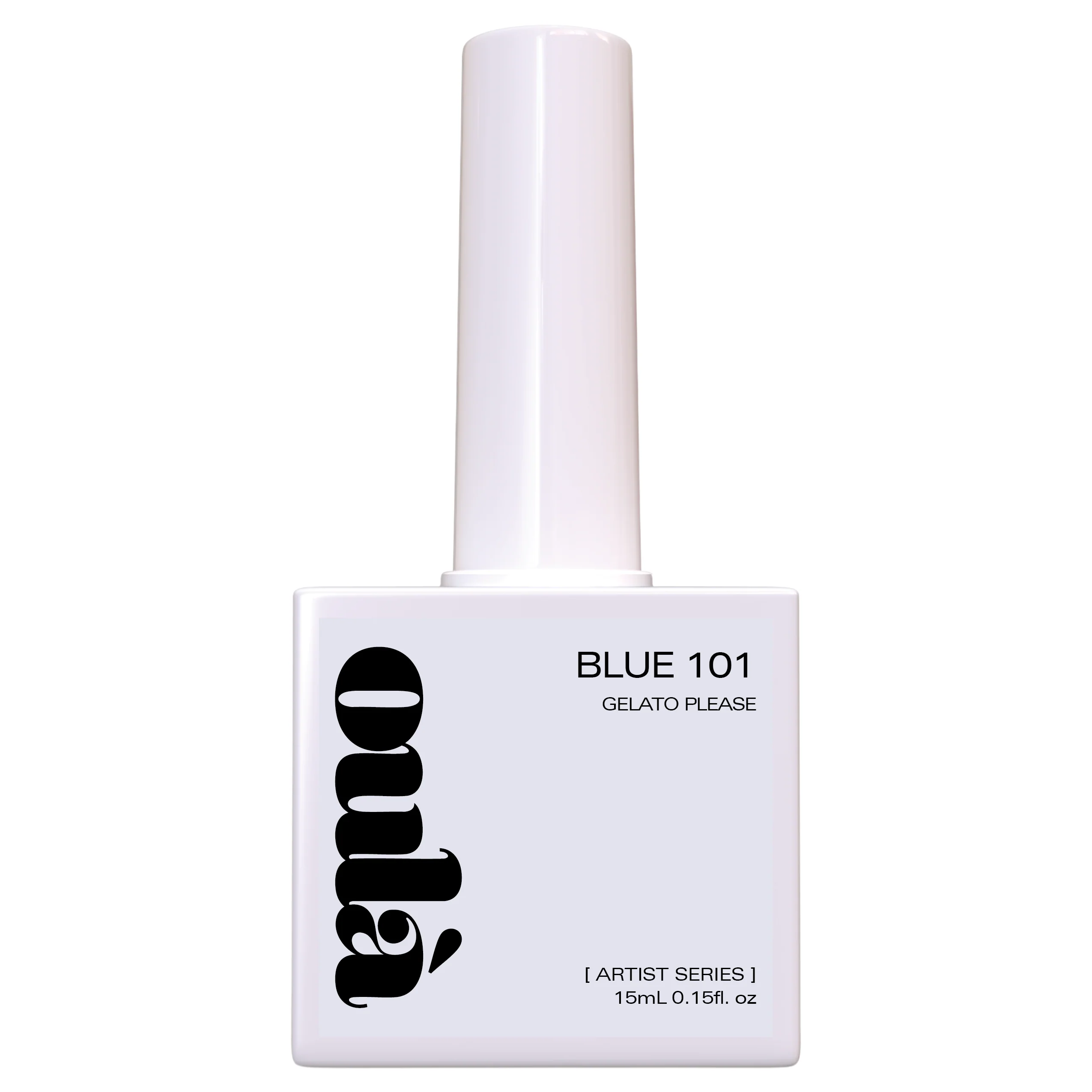 OULA Gel Polish Artist Series OUG015 Blue 101 Gelato Please