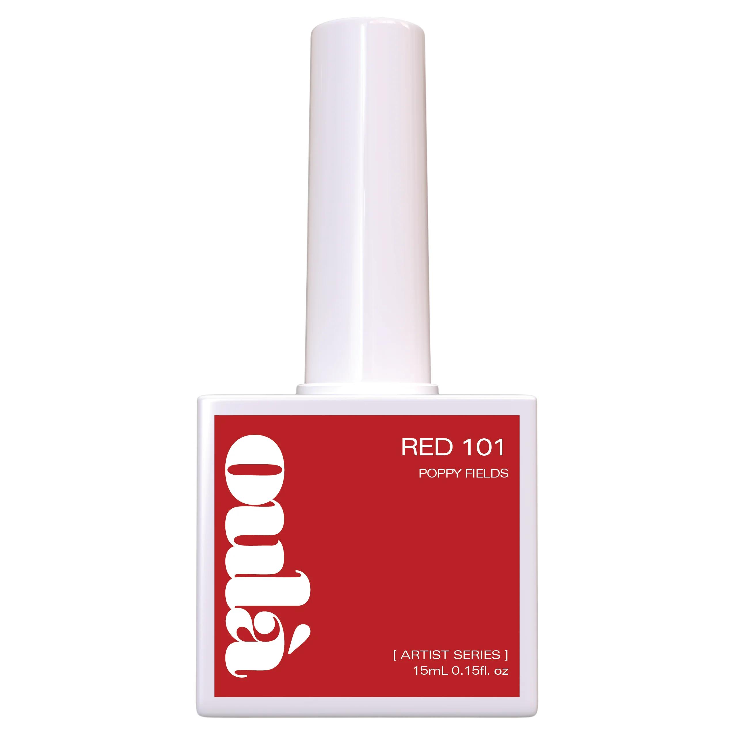 OULA Gel Polish Artist Series OUG058 Red 101 Poppy Fields