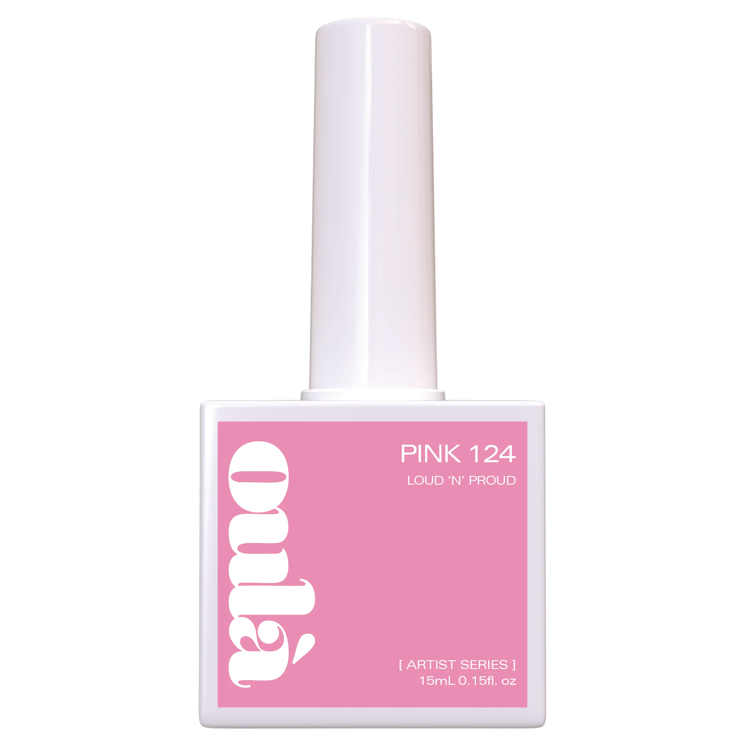 OULA Gel Polish Artist Series OUG106 Pink 124 Loud 'N' Proud