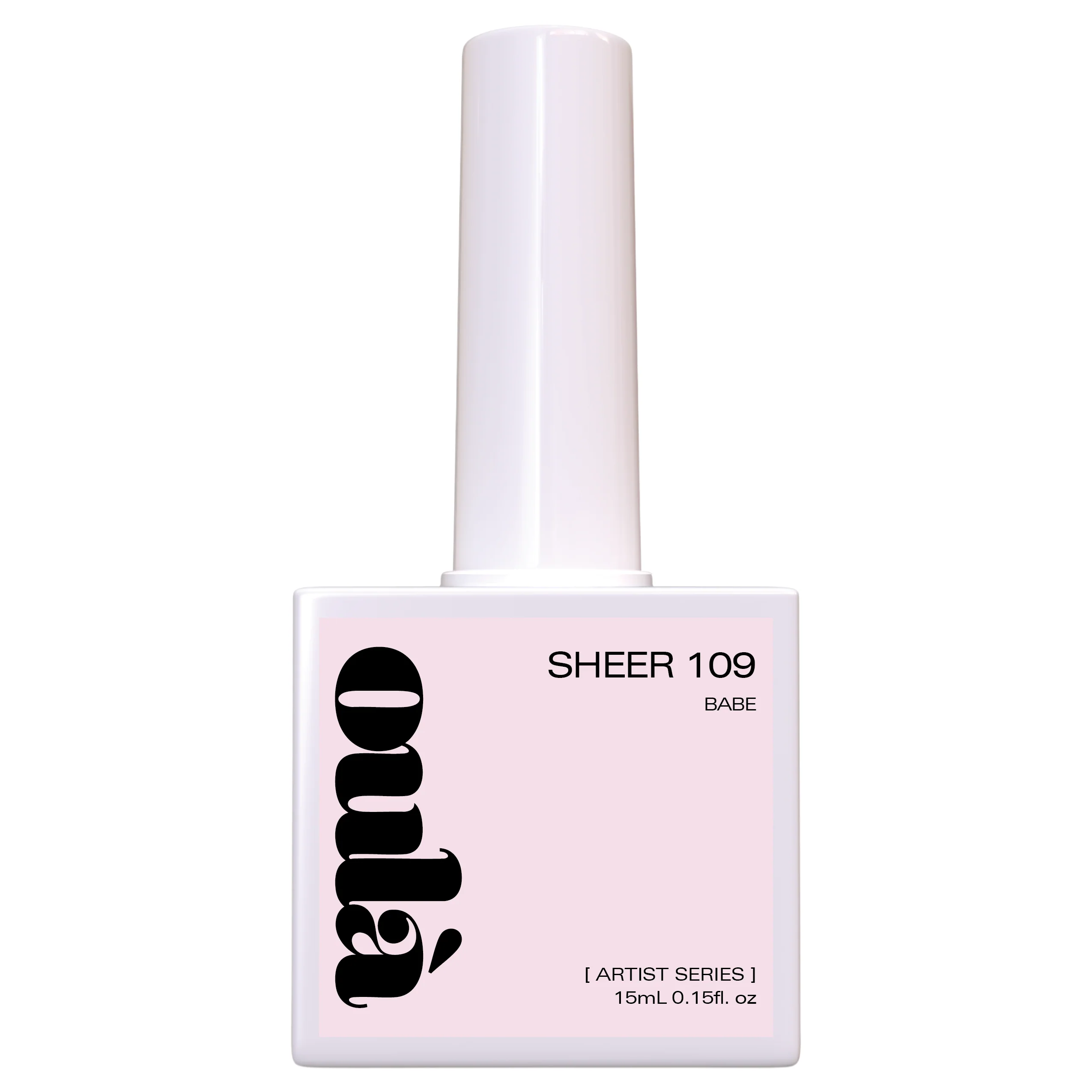 OULA Gel Polish Artist Series OUGS010 Sheer 109 Babe