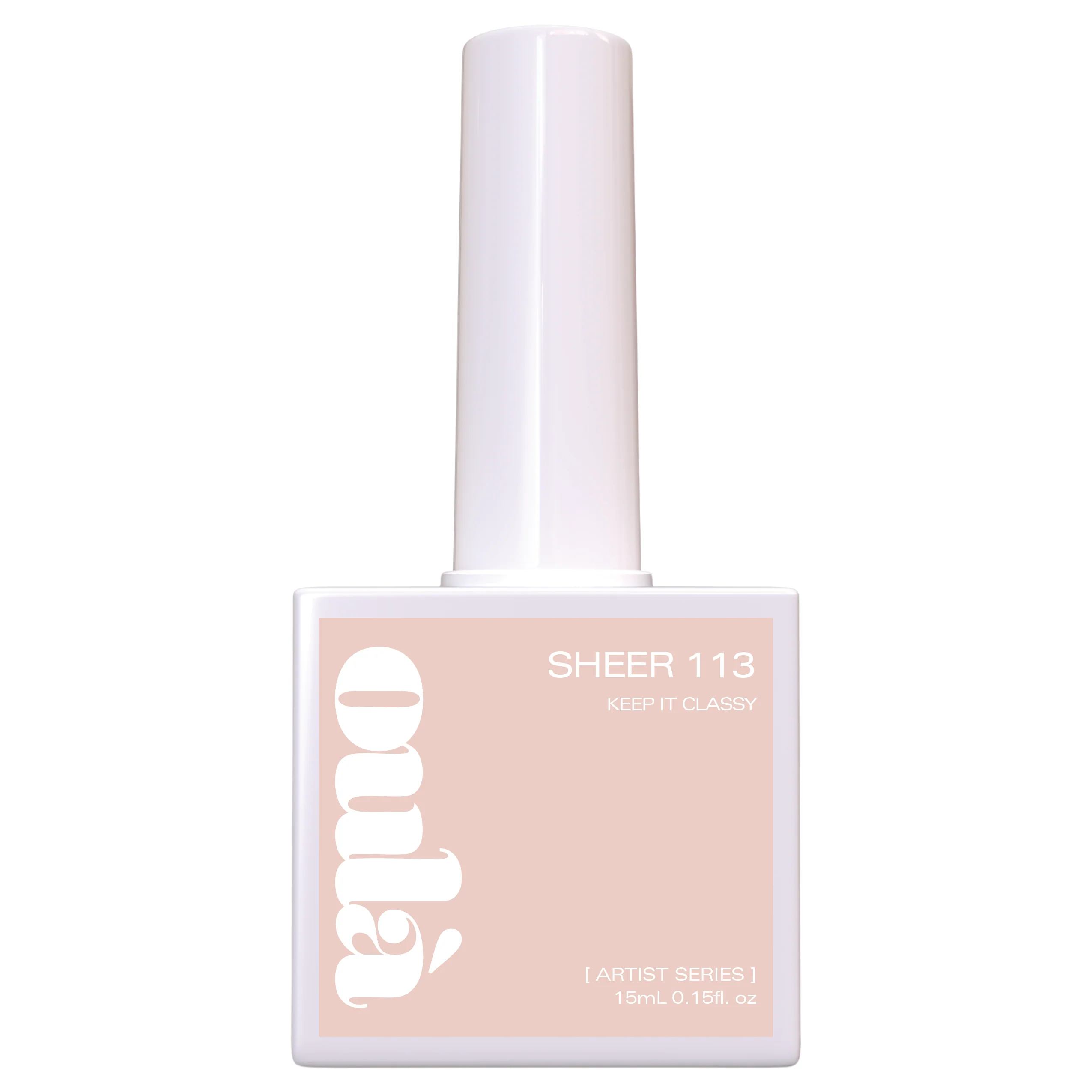 OULA Gel Polish Artist Series OUGS014 Sheer 113 Keep It Classy