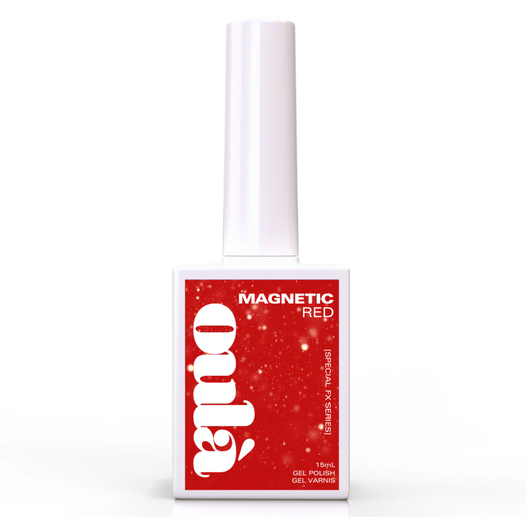 Oula Gel Polish Cat Eye Magnetic Red - OXG055