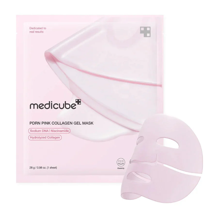 MEDICUBE PDRN Pink Collagen Gel Mask 4ea - Image 4