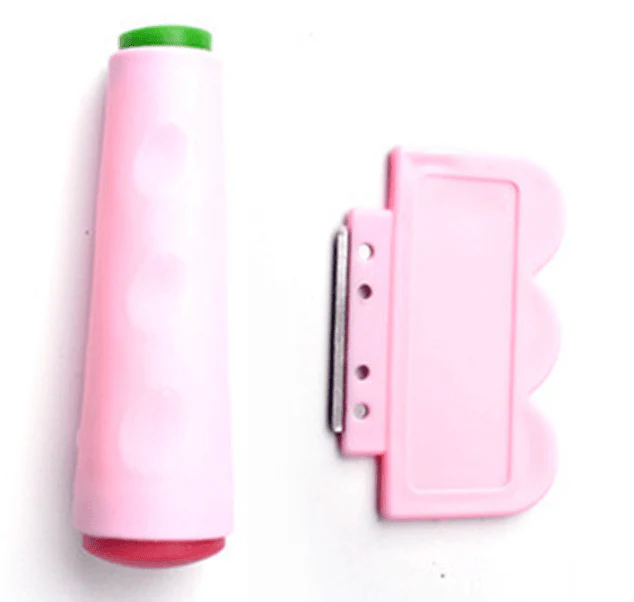 JNBS Pink Double Side Stamp & Scraper Set - Image 2