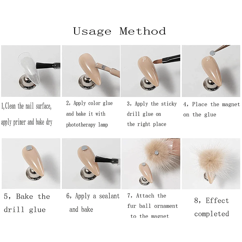 JNBS Pom Pom Magnet (Set of 6pcs) - Image 7