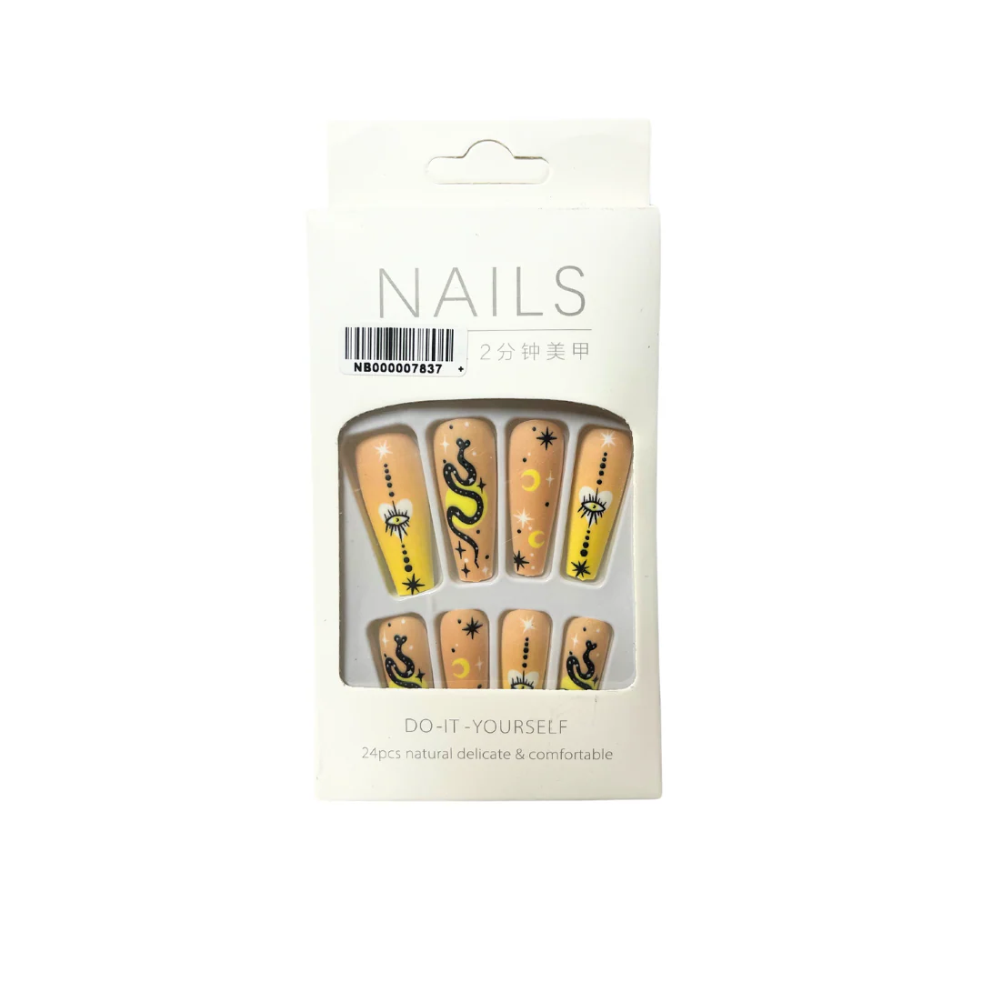 Press On Nails Do it yourself Long Coffin (14 Styles) - Image 4