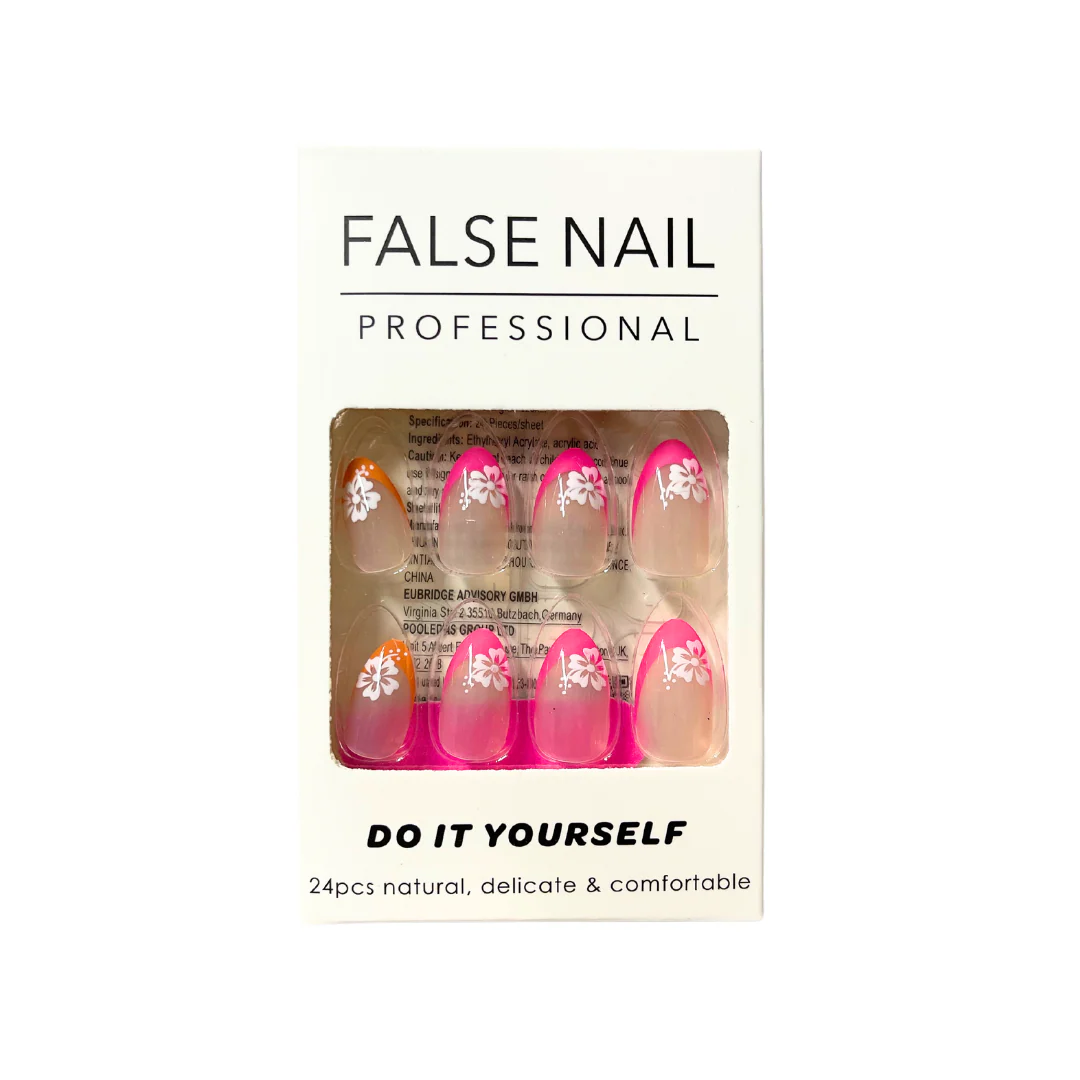 Press On Nails False Nails Do it yourself Almond (3 Styles) - Image 2