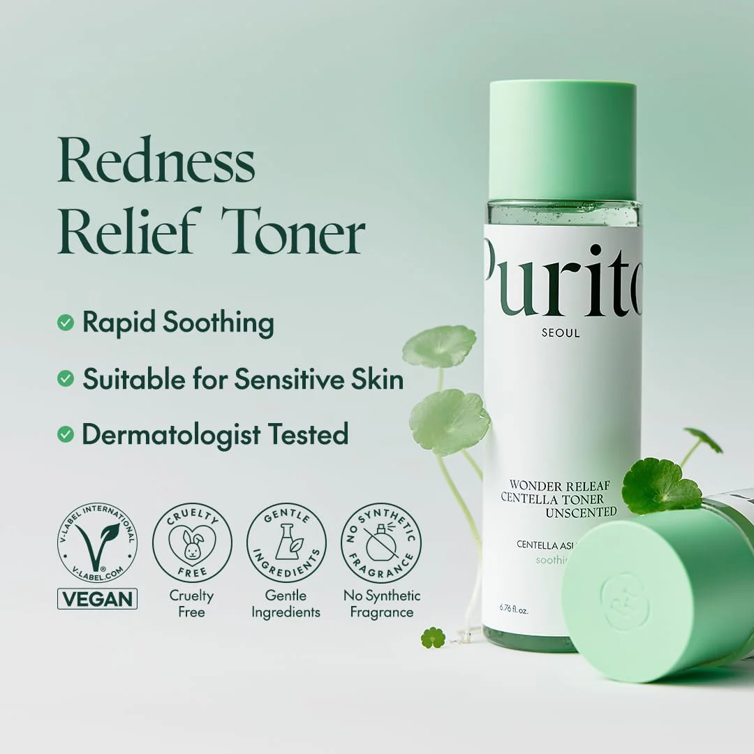 Purito Seoul Wonder Releaf Centella Toner Unscented 200mL - Image 3