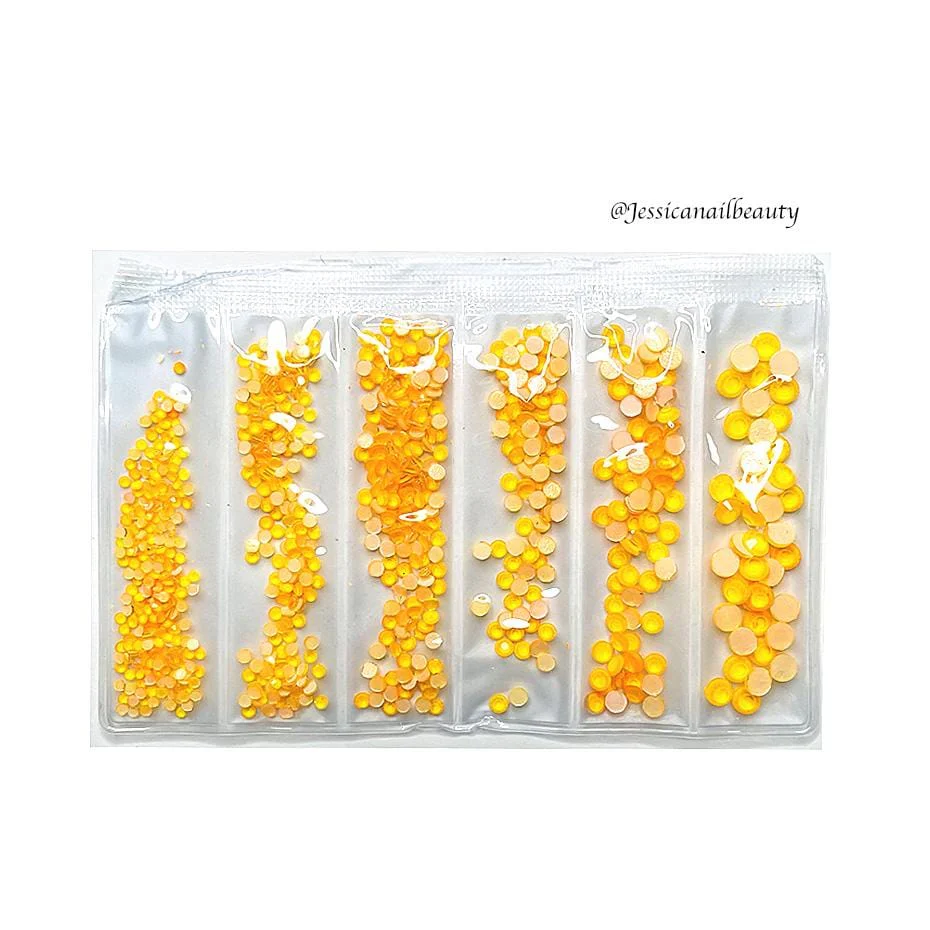 JNBS Luminous/ Glow in the dark Mixed-Size Rhinestone (Bag of 6 sizes) - Image 6