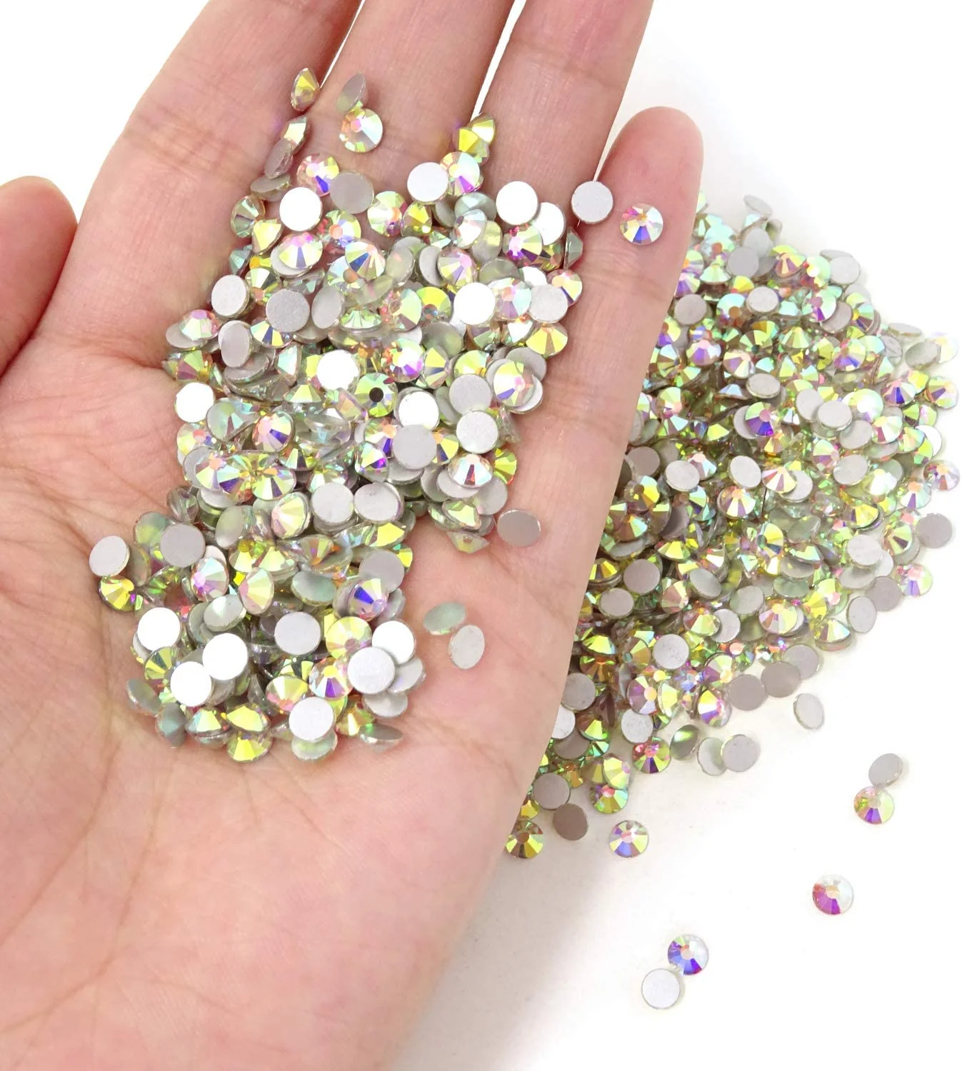 JNBS Round Flatback Rhinestone Multi Color - Image 2