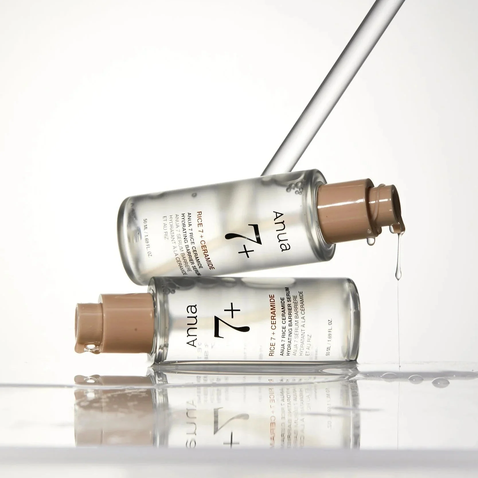 ANUA Rice 7 Ceramide Hydrating Barrier Serum 50mL - Image 2
