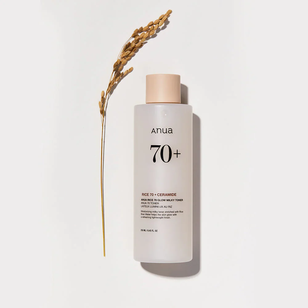 ANUA Rice 70 Glow Milky Toner 250mL - Image 3