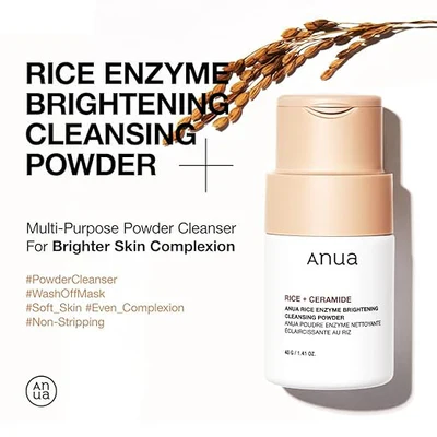 ANUA Rice Enzyme Brightening Cleansing Powder 40g - Image 7