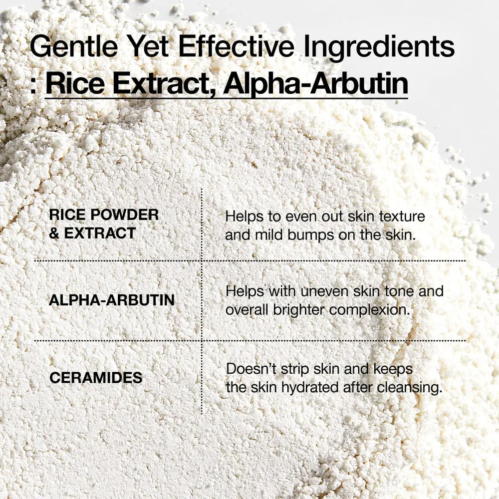 ANUA Rice Enzyme Brightening Cleansing Powder 40g - Image 8