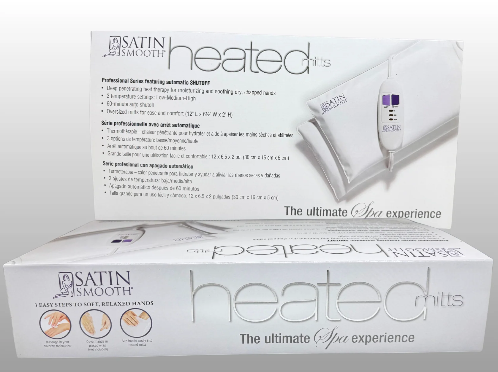 Satin Smooth Heated Electrical Mitts - Image 2