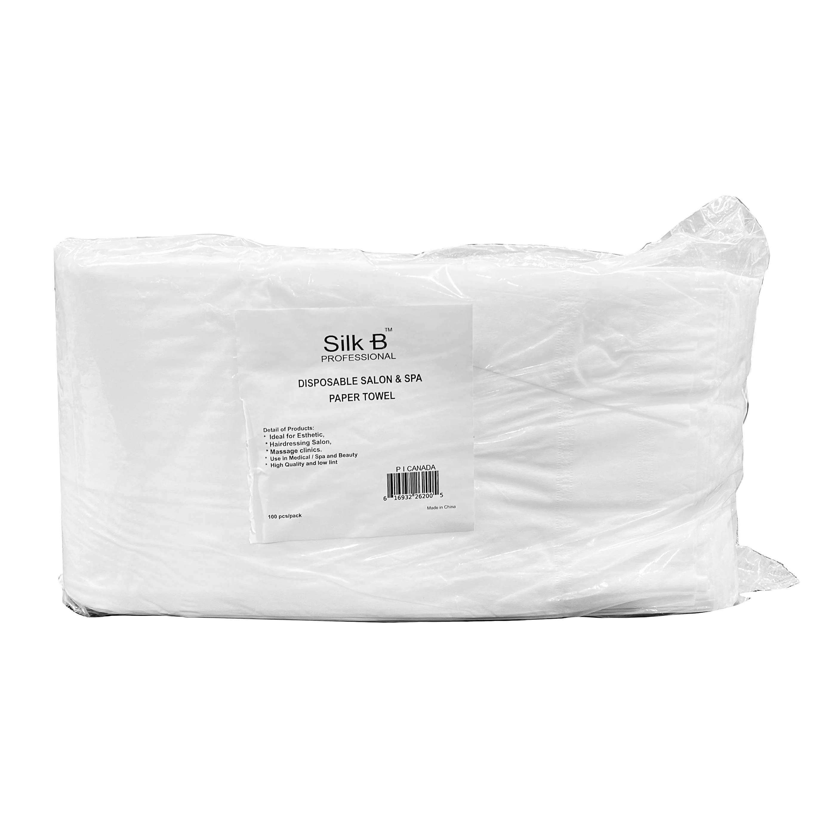 Silk B Disposable Salon & Spa Paper Towel 100pc/pack