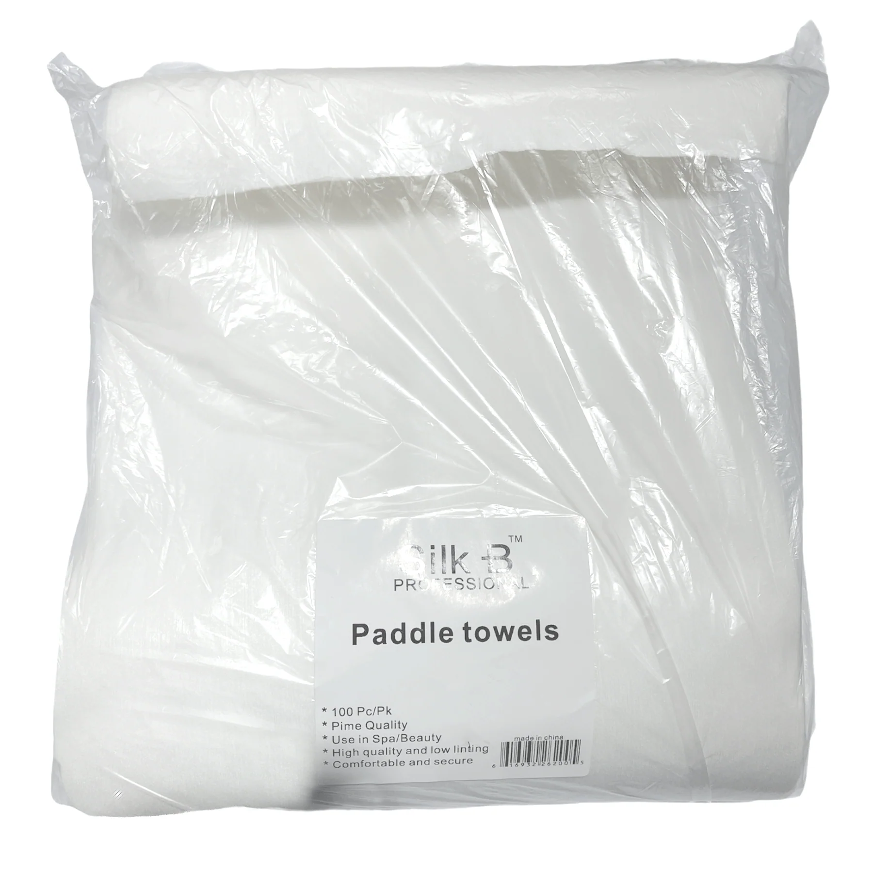 Silk B Disposable Paddle Towel 100pc/pack - Image 2