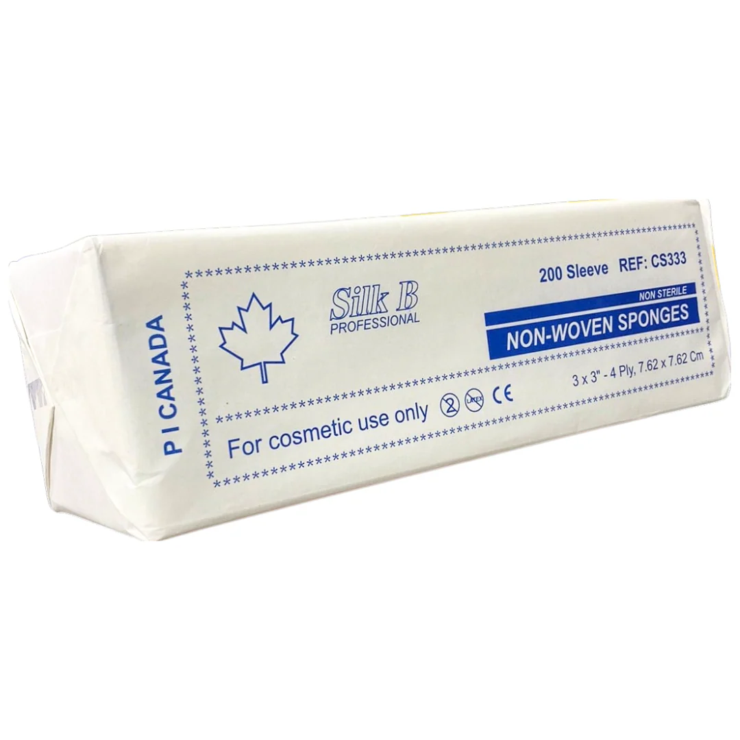 Silk B Non Woven Sponges 200 pcs - Image 3