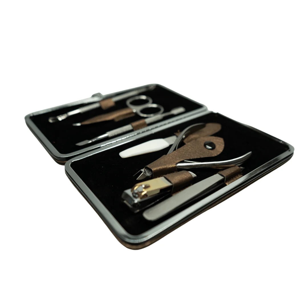 Silver Star Portable Stainless Steel Manicure Kit - Image 2