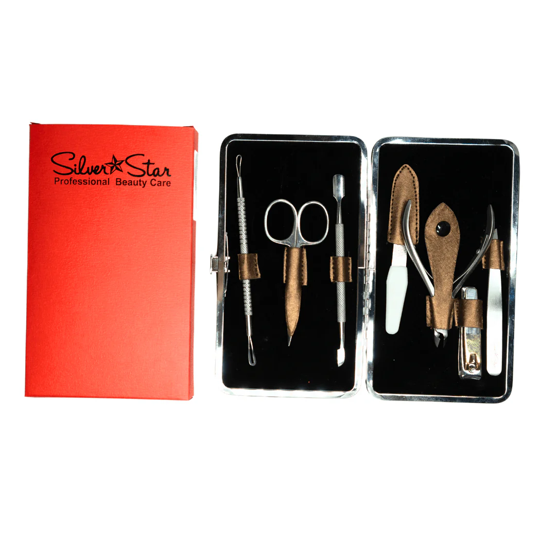 Silver Star Portable Stainless Steel Manicure Kit - Image 3