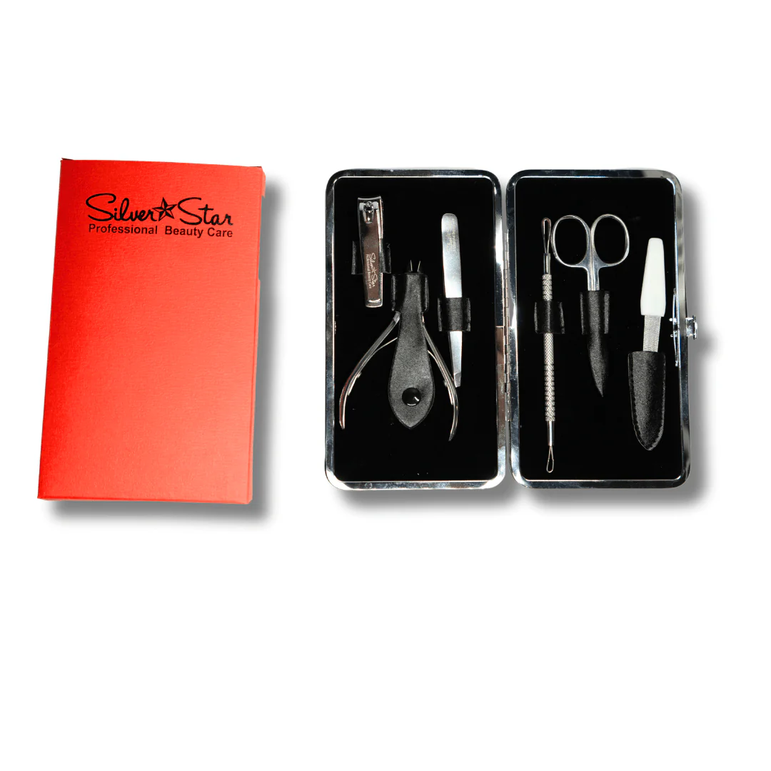 Silver Star Portable Stainless Steel Manicure Kit - Image 6