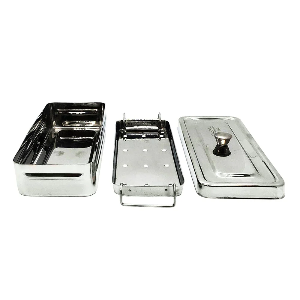 Silver Star Stainless Steel Sterilizer Box (1pc) - Image 6