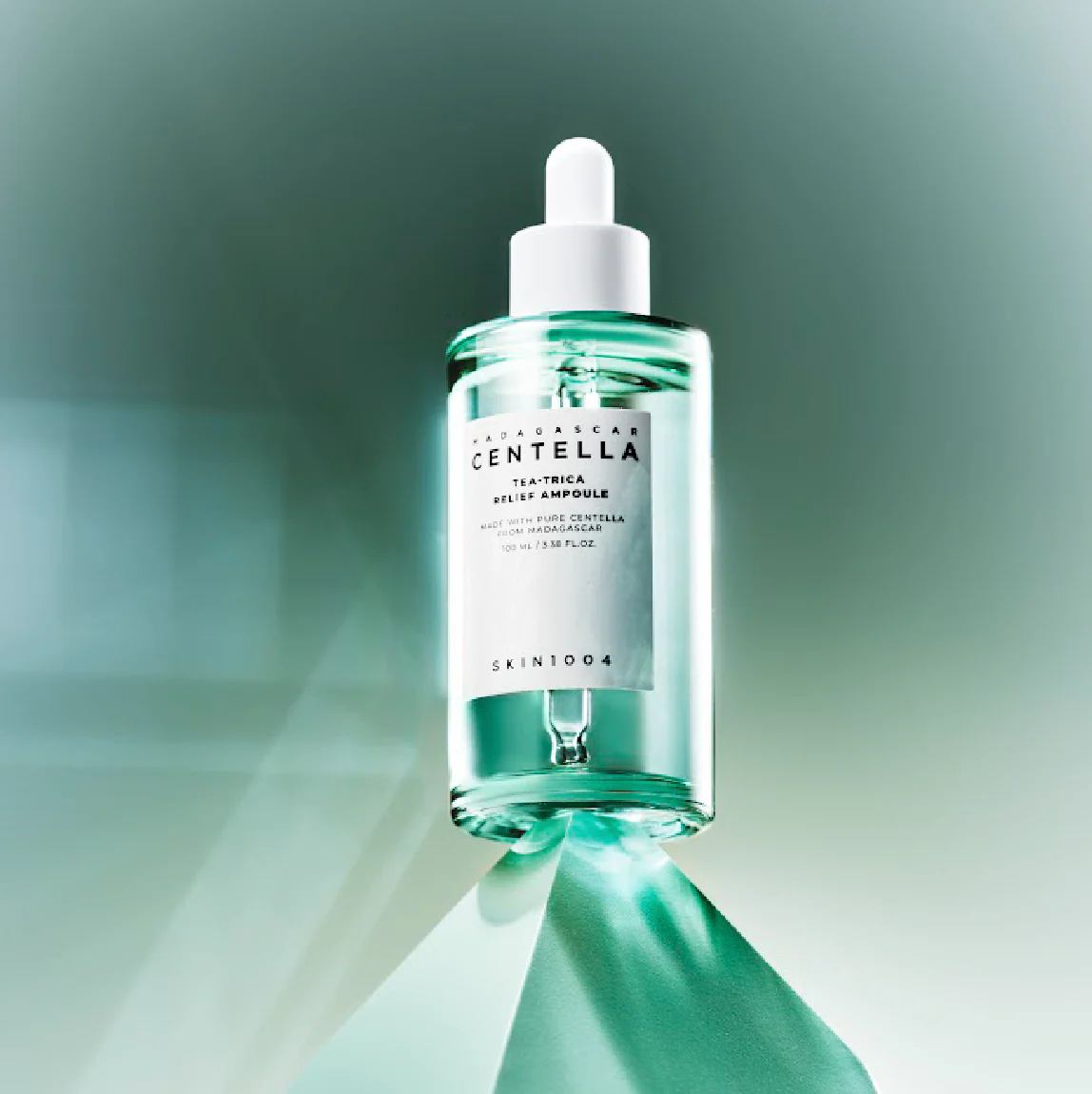 SKIN1004 Madagascar Centella Tea-Trica Relief Ampoule 100mL - Image 2
