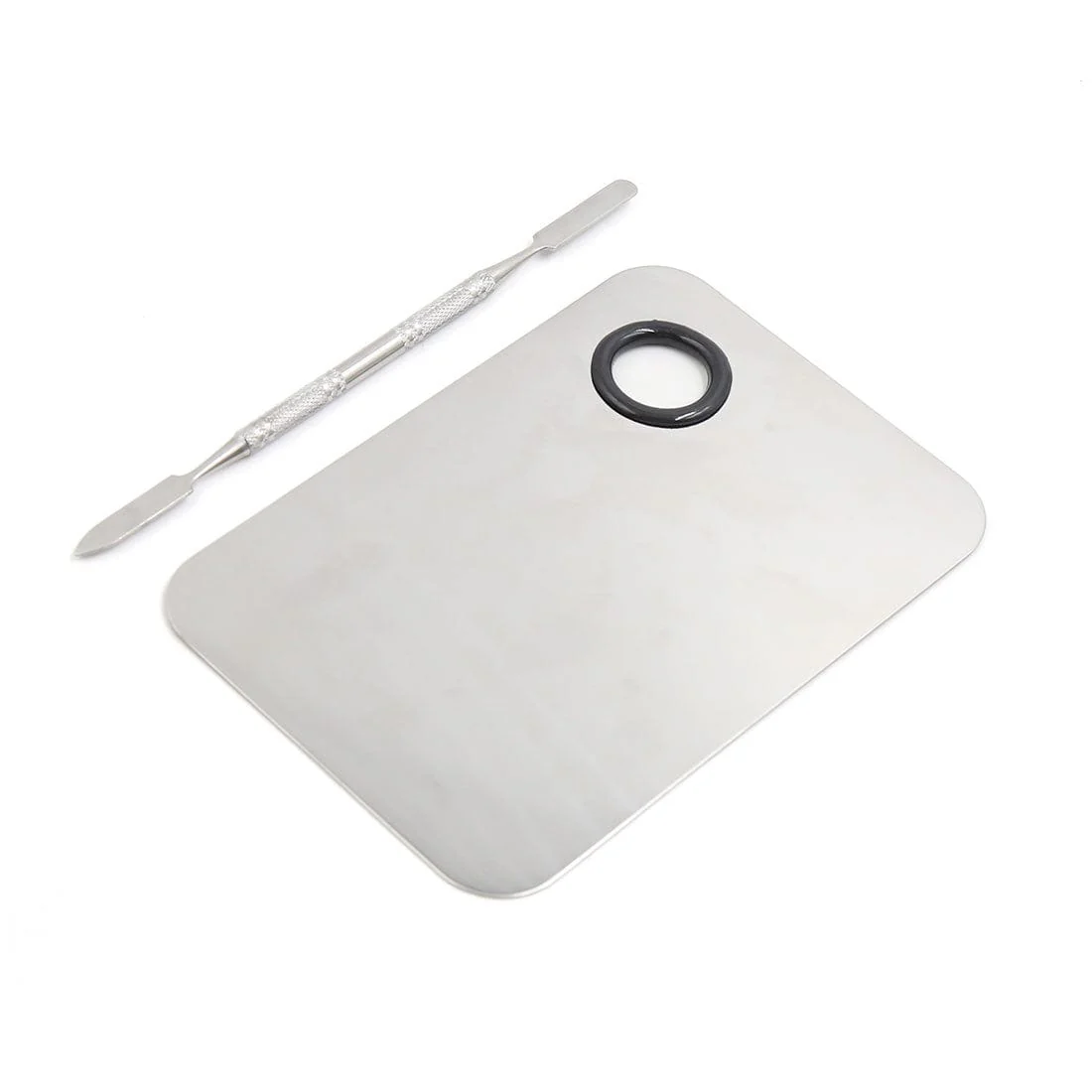 Kolinsky Stainless Steel Mixing Palette with Metal Spatula - Image 6
