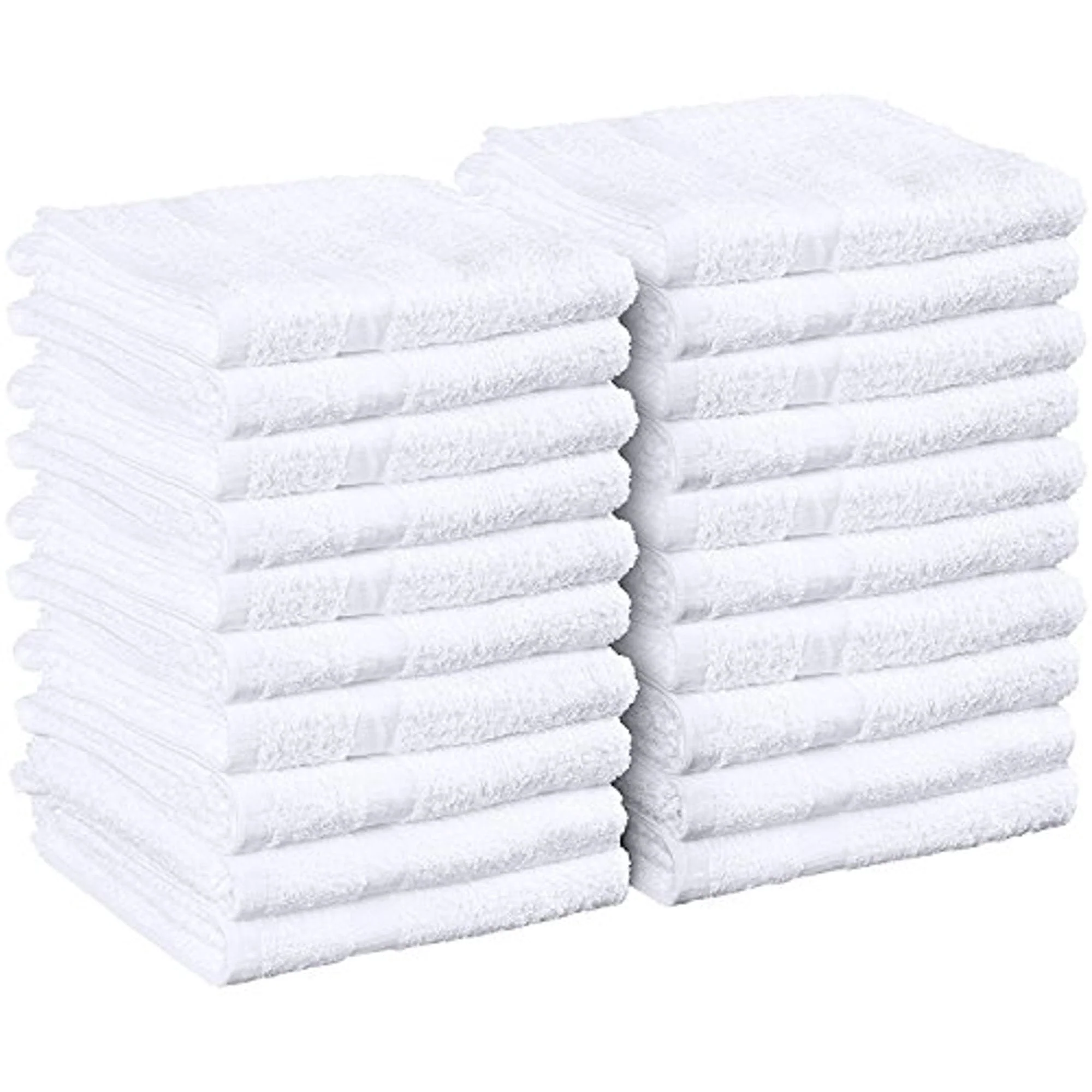 Pedicure Manicure Cotton Towels WHITE 16" x 27" - Image 2